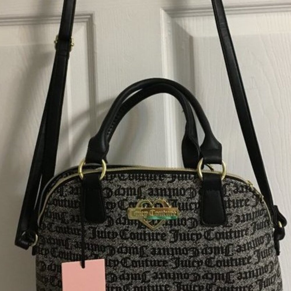 Juicy Coutour Cross Body Black Handbag - gorgeous NEW Last One